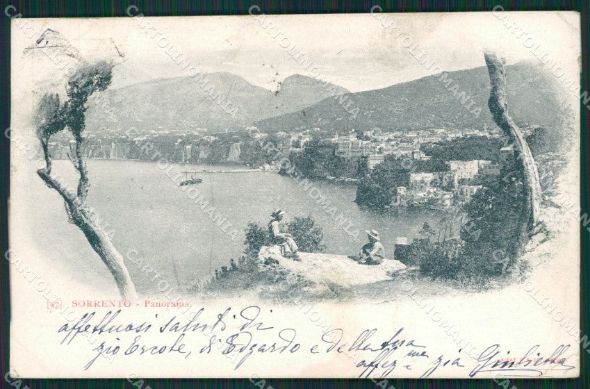 Napoli Sorrento PIEGHINE cartolina KV2254 – fronte