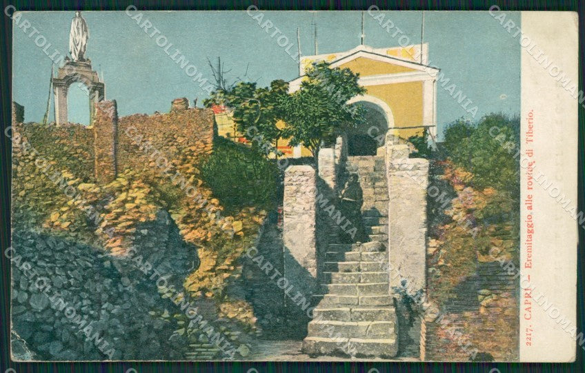 Napoli Capri Campari PIEGHINA cartolina KV2257 – fronte