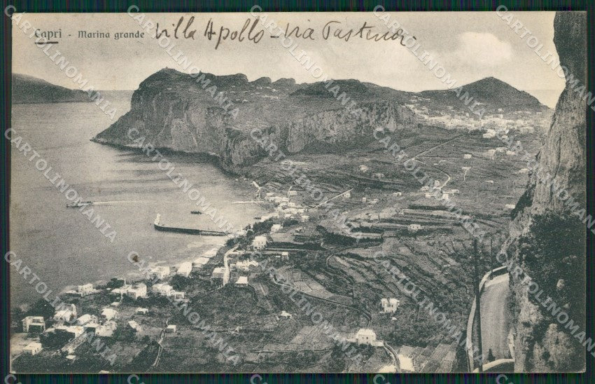 Napoli Capri Marina Grande cartolina KV2260 – fronte