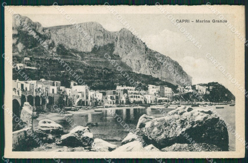 Napoli Capri Marina Grande cartolina KV2261 – fronte
