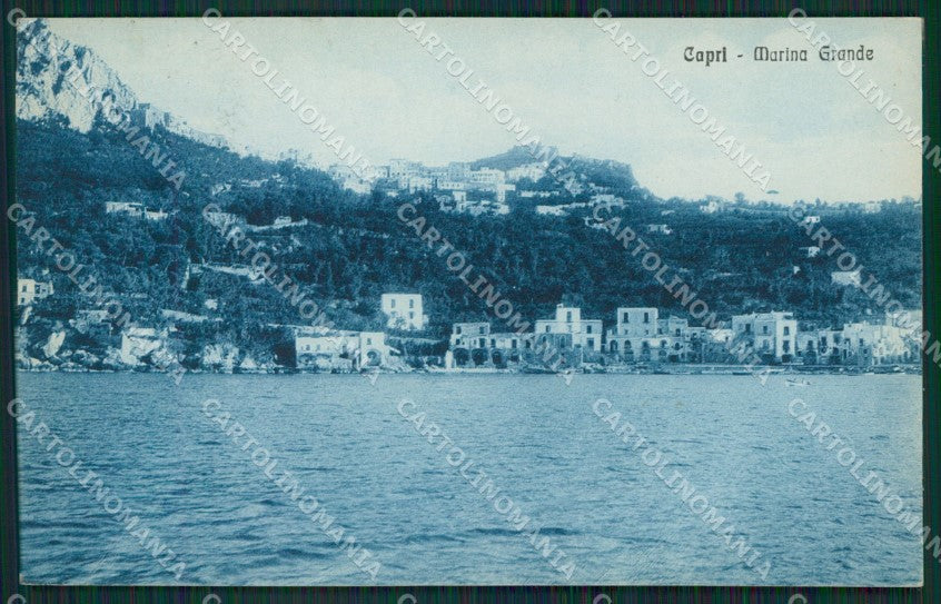 Napoli Capri Marina Grande cartolina KV2262 – fronte