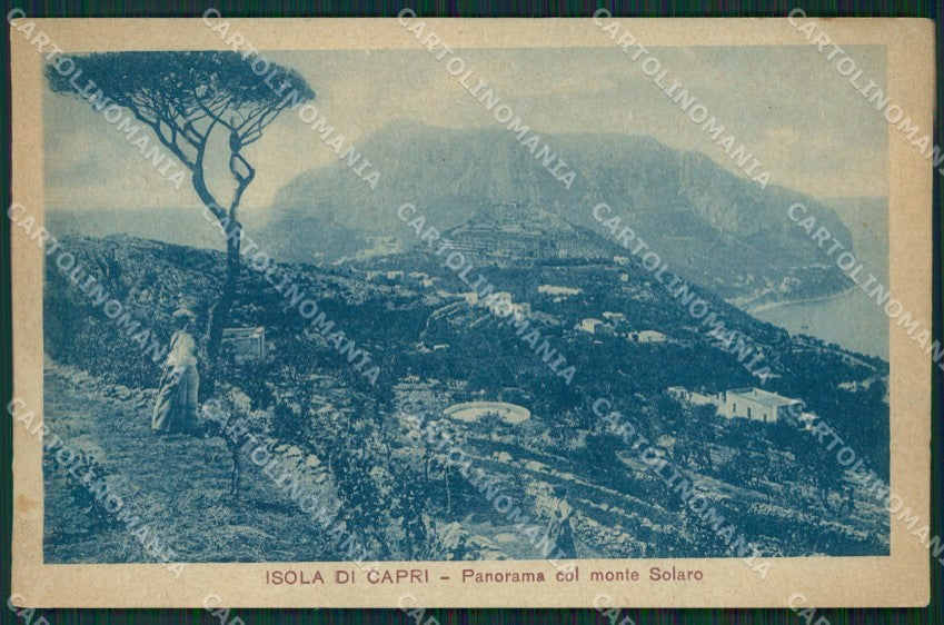 Napoli Capri cartolina KV2265 – fronte