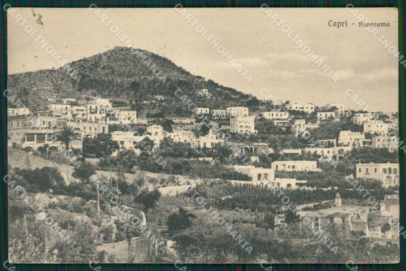 Napoli Capri cartolina KV2270 – fronte