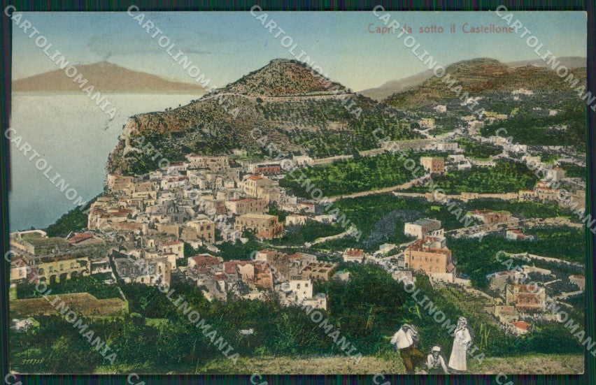 Napoli Capri cartolina KV2271 – fronte