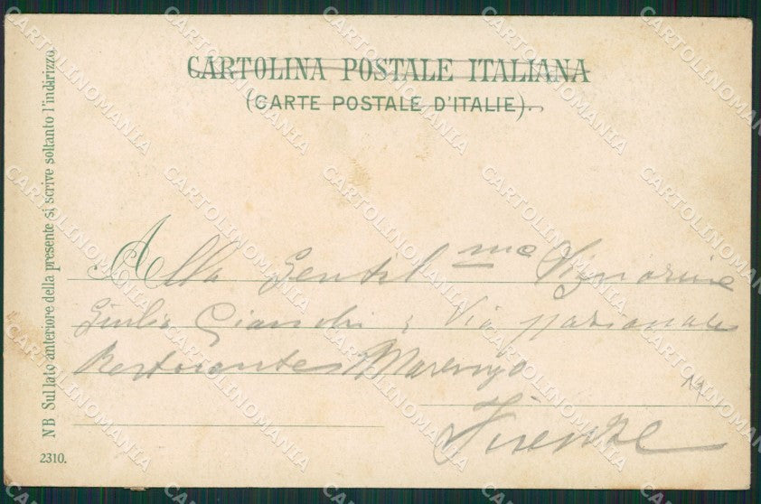 Napoli Capri cartolina KV2275 – retro