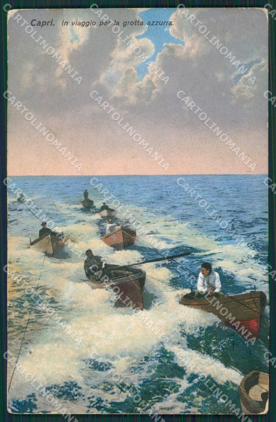 Napoli Capri cartolina KV2276 – fronte