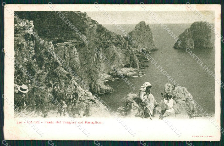 Napoli Capri cartolina KV2281 – fronte