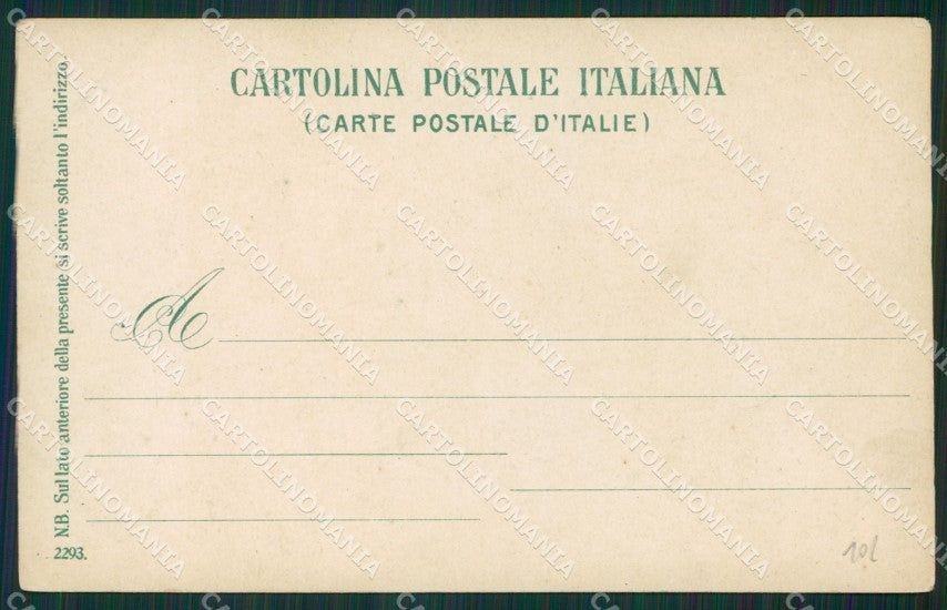 Napoli Capri cartolina KV2286 – retro