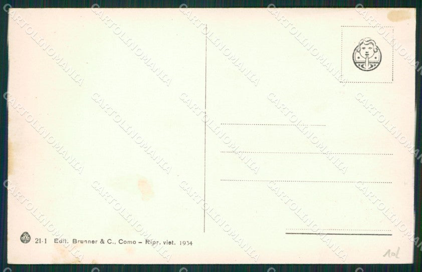 Napoli Capri cartolina KV2287 – retro