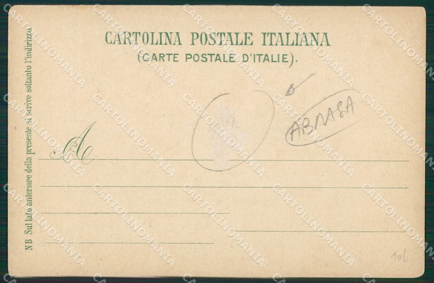 Napoli Capri Marina Piccola ABRASA cartolina KV2288 – retro