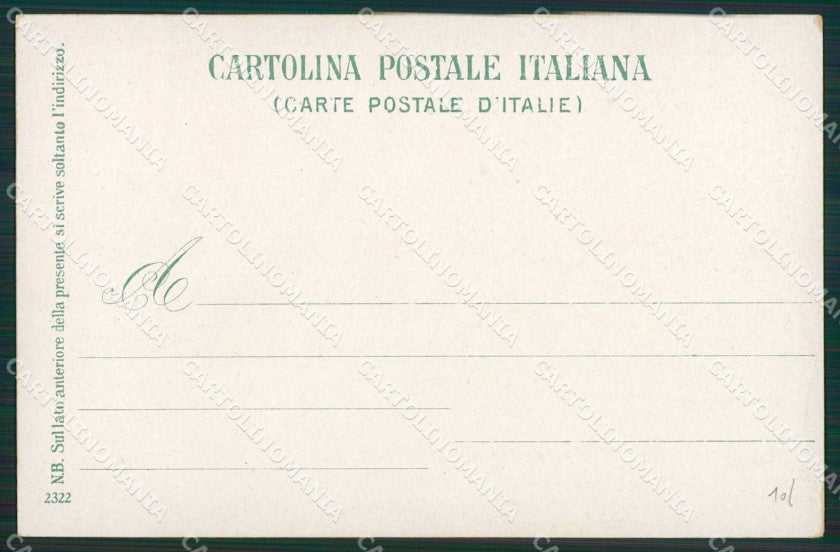 Napoli Capri cartolina KV2291 – retro