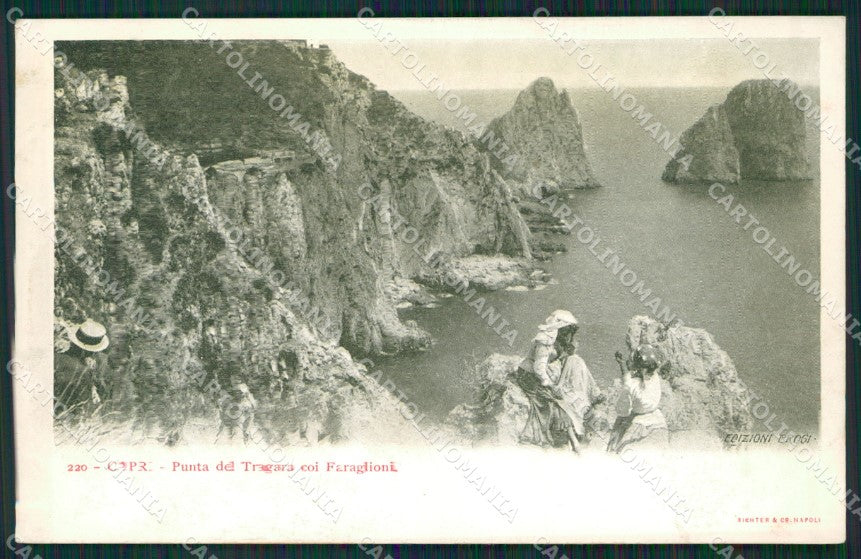 Napoli Capri cartolina KV2294 – fronte