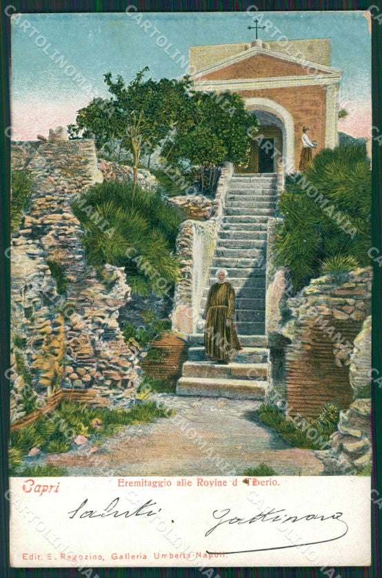 Napoli Capri cartolina KV2299 – fronte