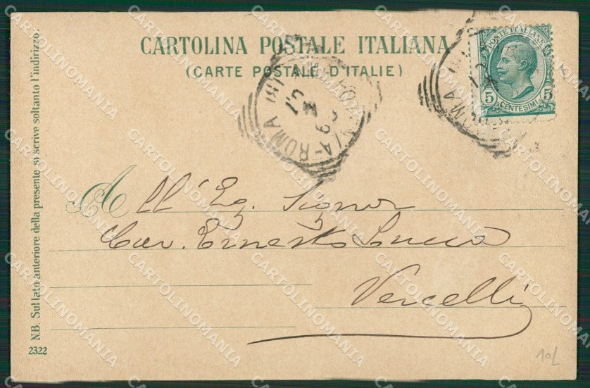Napoli Capri cartolina KV2299 – retro