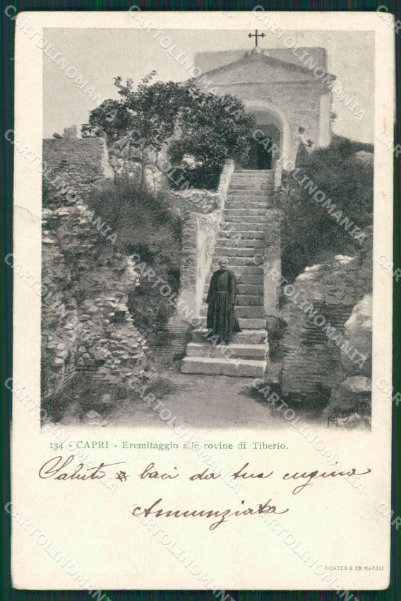 Napoli Capri STRAPPINO cartolina KV2300 – fronte