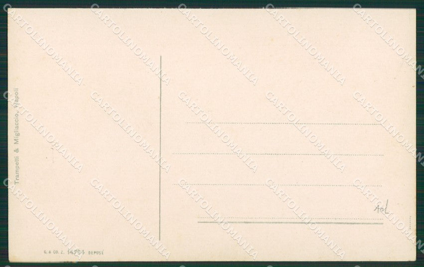 Napoli Capri SCOLLATA cartolina KV2302 – retro