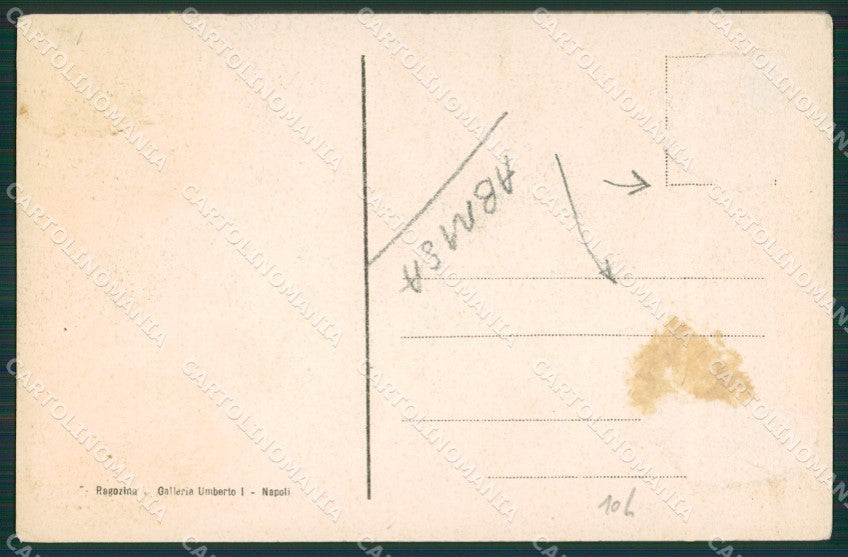 Napoli Capri ABRASA cartolina KV2303 – retro