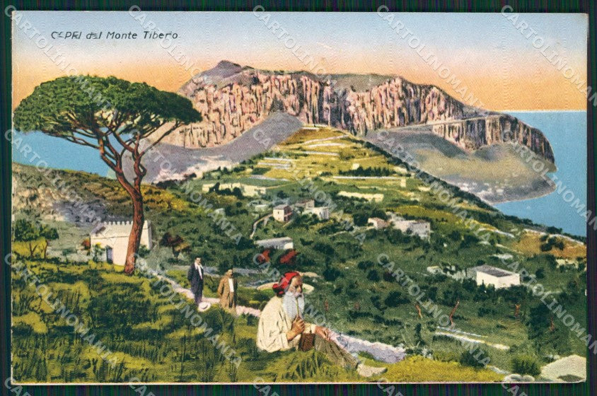 Napoli Capri cartolina KV2304 – fronte