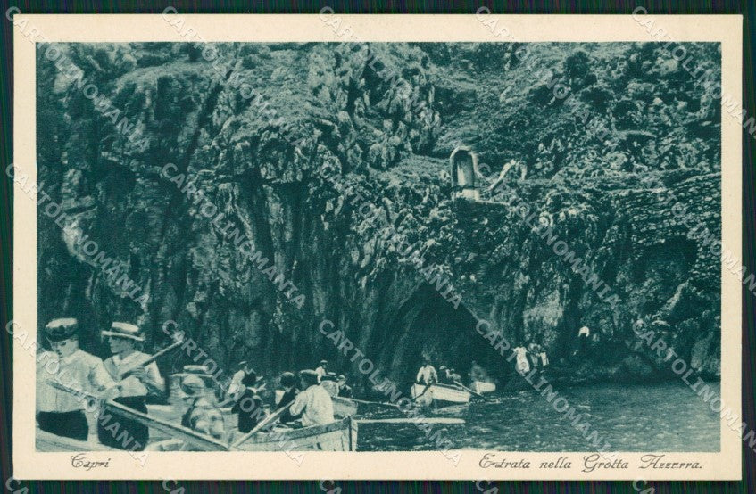 Napoli Capri Grotta Azzurra cartolina KV2311 – fronte