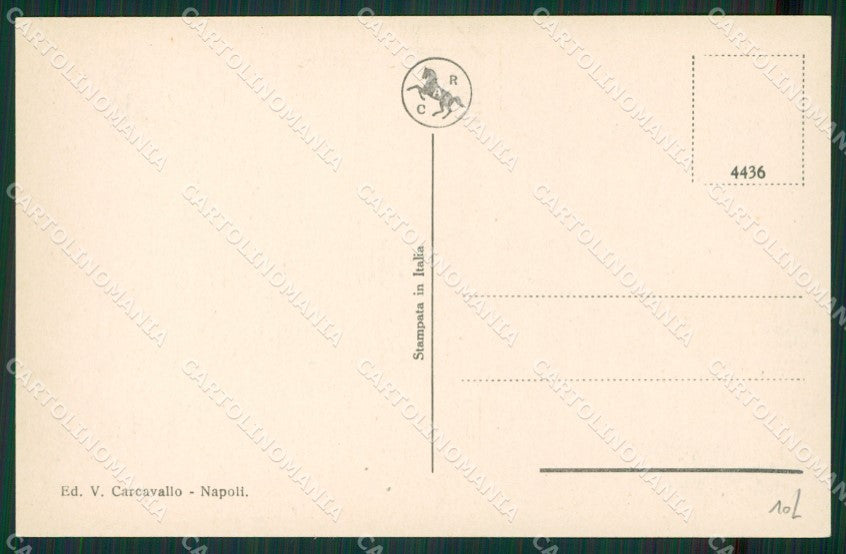 Napoli Capri Grotta Azzurra cartolina KV2311 – retro