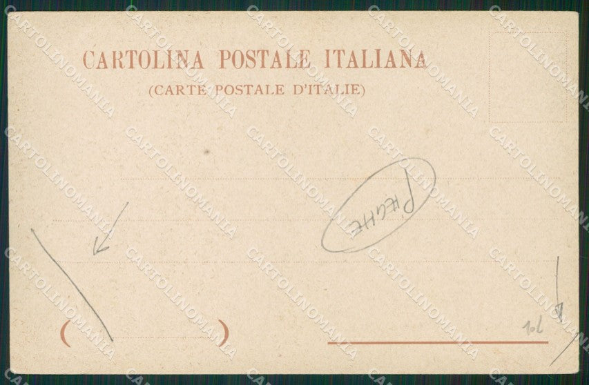 Napoli Capri Marina Piccola PIEGHE cartolina KV2315 – retro