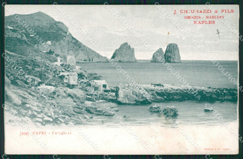 Napoli Capri cartolina KV2317 – fronte