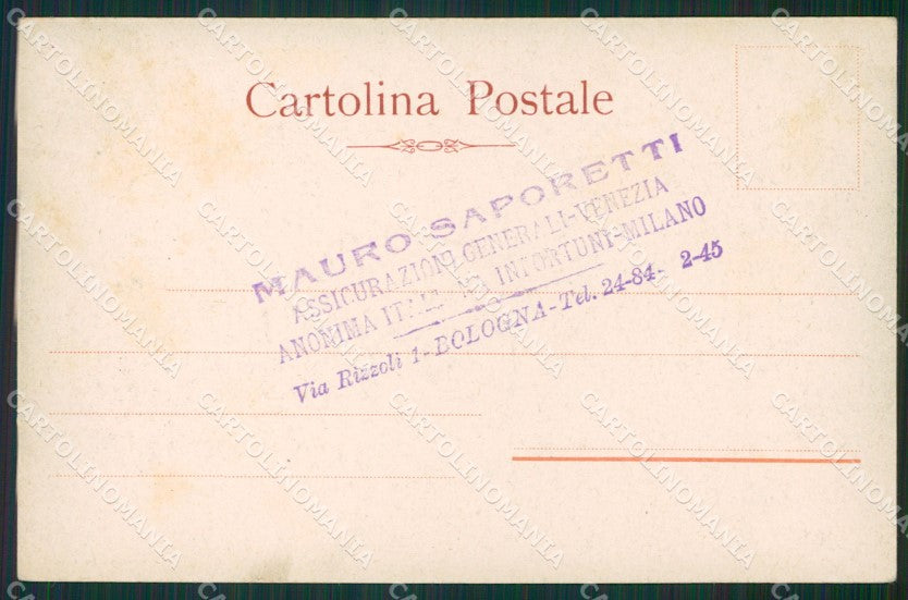 Napoli Capri cartolina KV2317 – retro