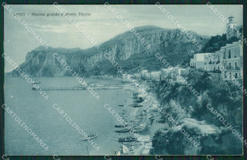 Napoli Capri cartolina KV2320 – fronte