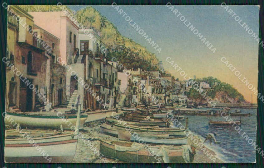 Napoli Capri Marina Grande cartolina KV2321 – fronte