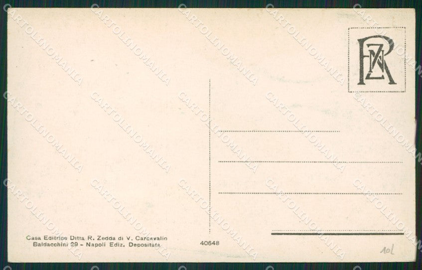 Napoli Capri Marina Grande cartolina KV2322 – retro