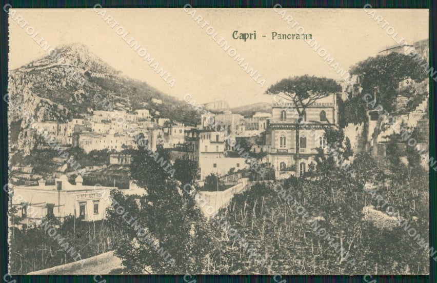 Napoli Capri cartolina KV2326 – fronte