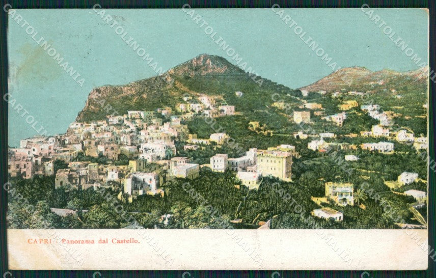 Napoli Capri cartolina KV2327 – fronte