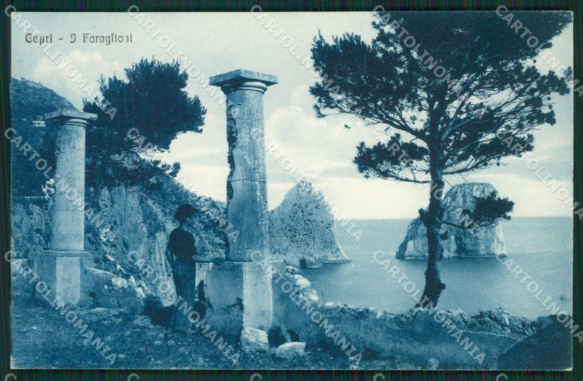 Napoli Capri cartolina KV2332 – fronte