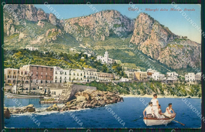Napoli Capri Marina Grande cartolina KV2334 – fronte