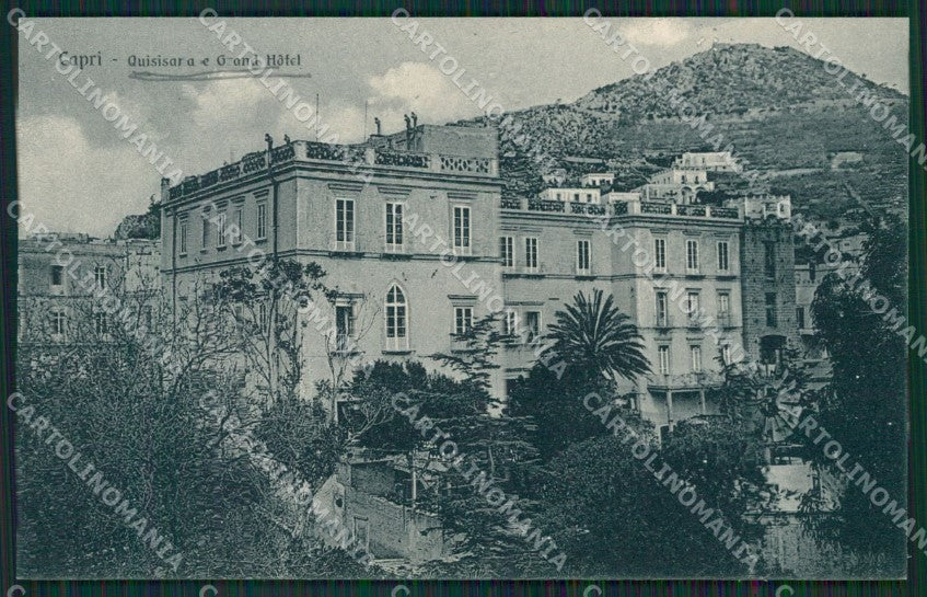 Napoli Capri cartolina KV2337 – fronte