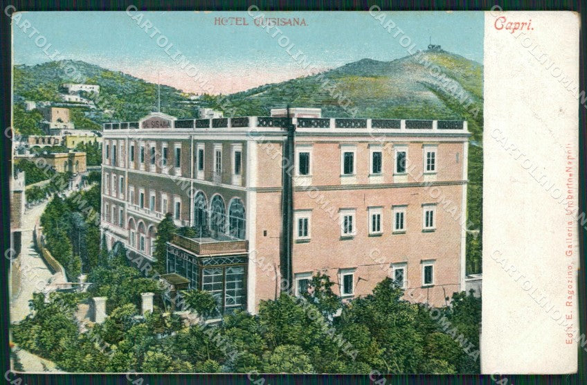 Napoli Capri cartolina KV2338 – fronte