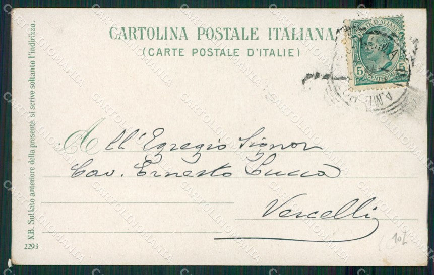 Napoli Capri cartolina KV2339 – retro