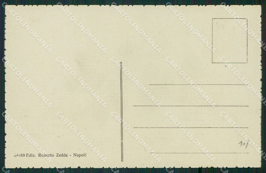 Napoli Capri cartolina KV2343 – retro