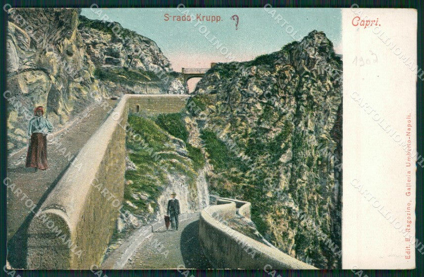 Napoli Capri cartolina KV2349 – fronte