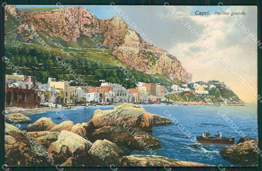 Napoli Capri Marina Grande cartolina KV2352 – fronte