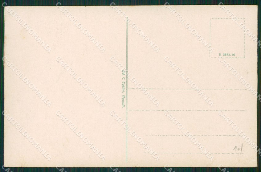 Napoli Capri Marina Grande cartolina KV2352 – retro