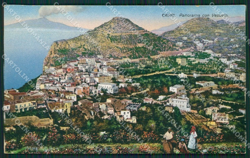 Napoli Capri cartolina KV2355 – fronte