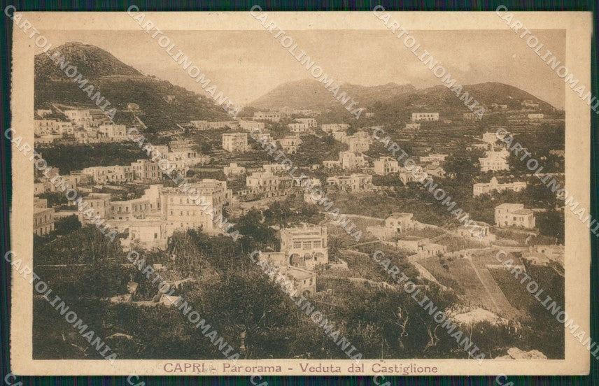 Napoli Capri cartolina KV2356 – fronte