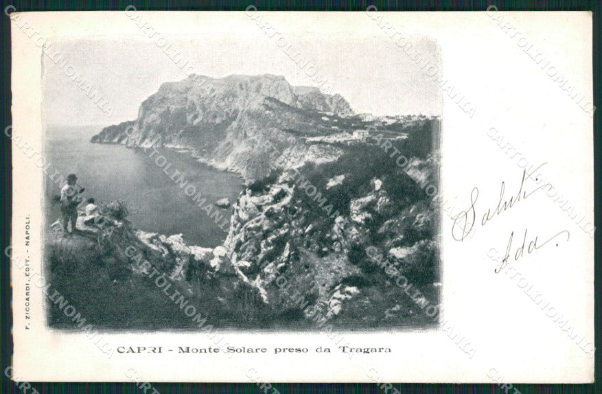 Napoli Capri cartolina KV2359 – fronte
