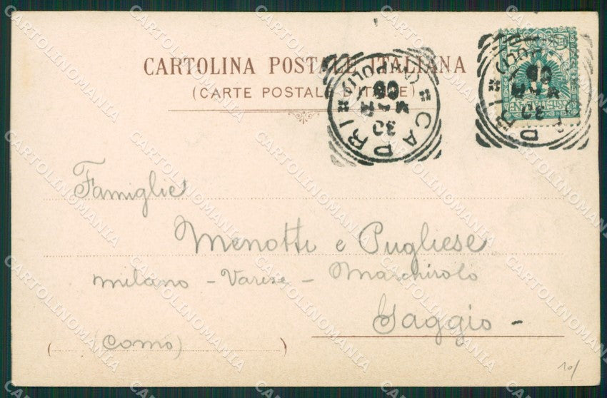 Napoli Capri cartolina KV2360 – retro