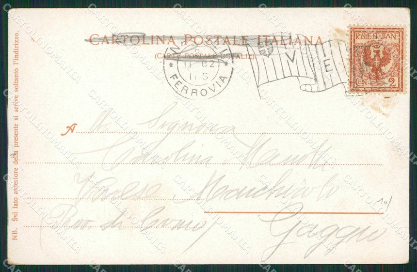 Napoli Capri PIEGHE cartolina KV2362 – retro