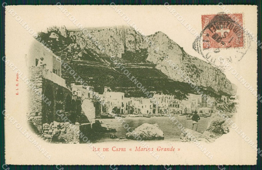 Napoli Capri Marina Grande cartolina KV2367 – fronte