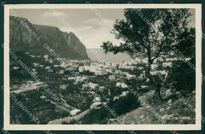 Napoli Capri Foto cartolina KV2370 – fronte