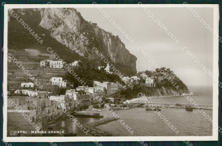 Napoli Capri Marina Grande Foto cartolina KV2372 – fronte