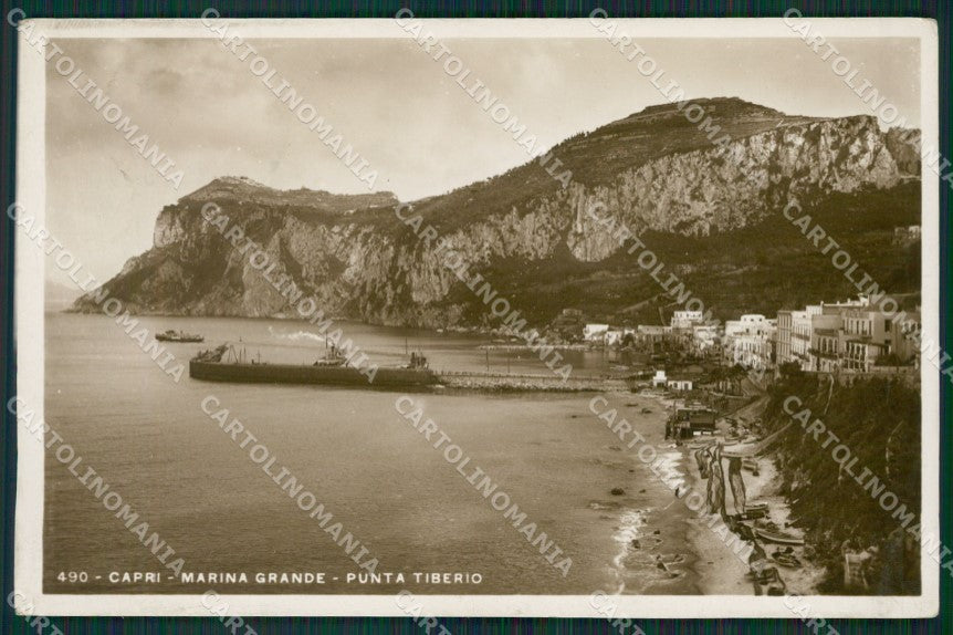 Napoli Capri Marina Grande Foto cartolina KV2373 – fronte